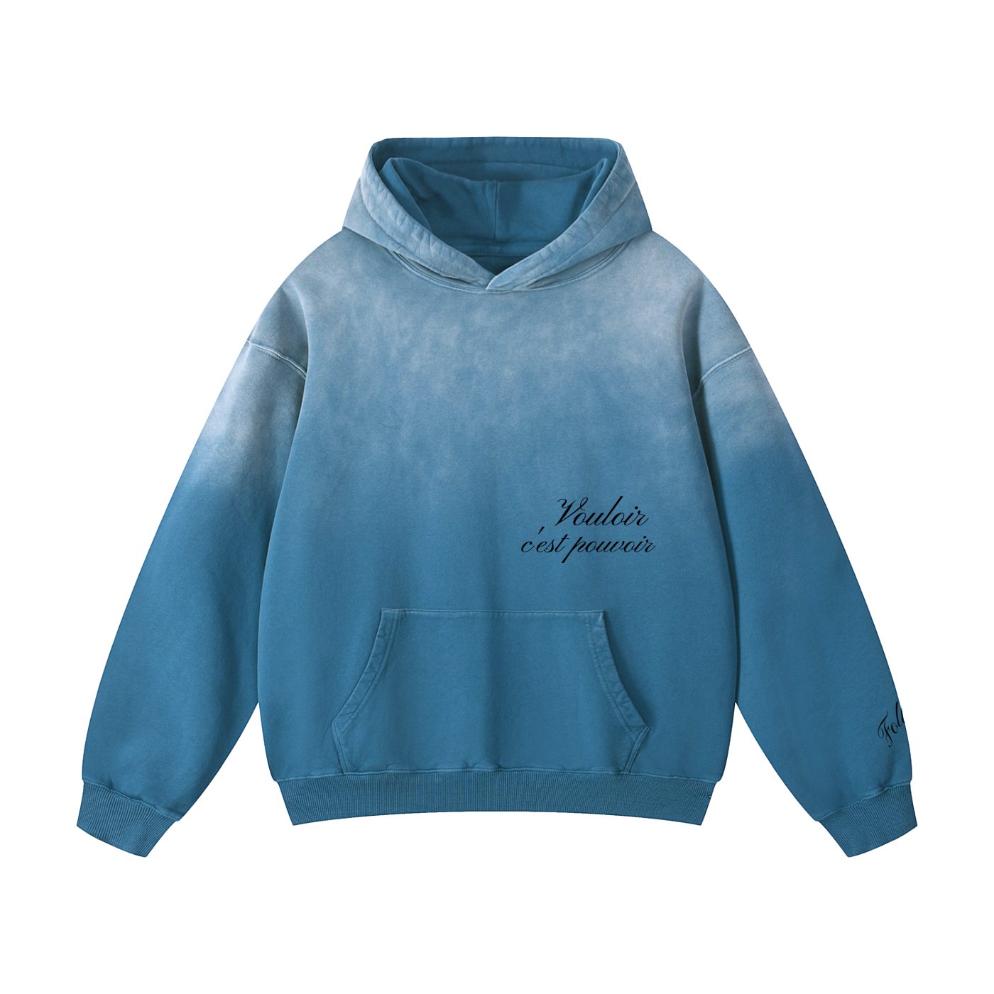 To Want Is To Be Able Sunfaded Hoodie