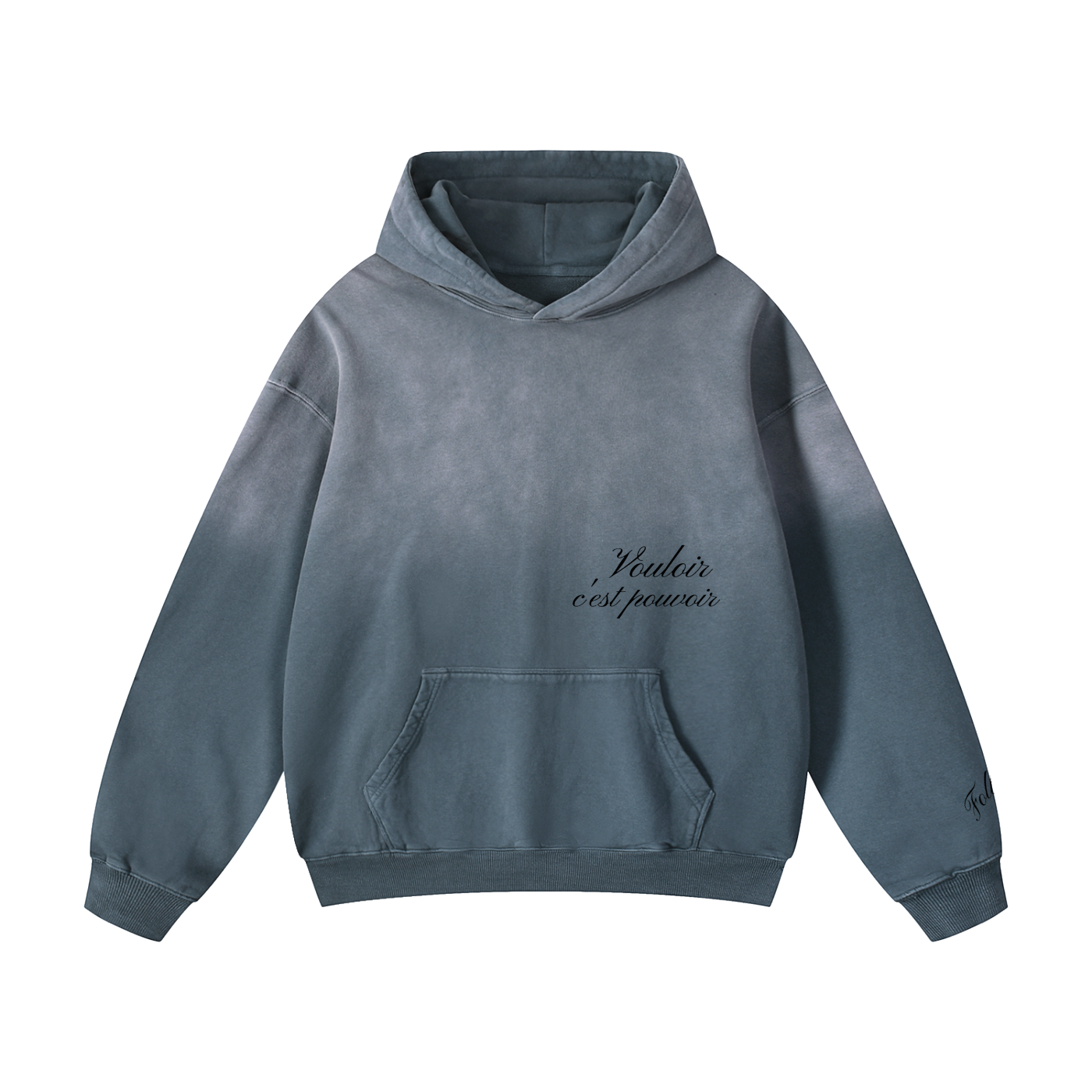 To Want Is To Be Able Sunfaded Hoodie