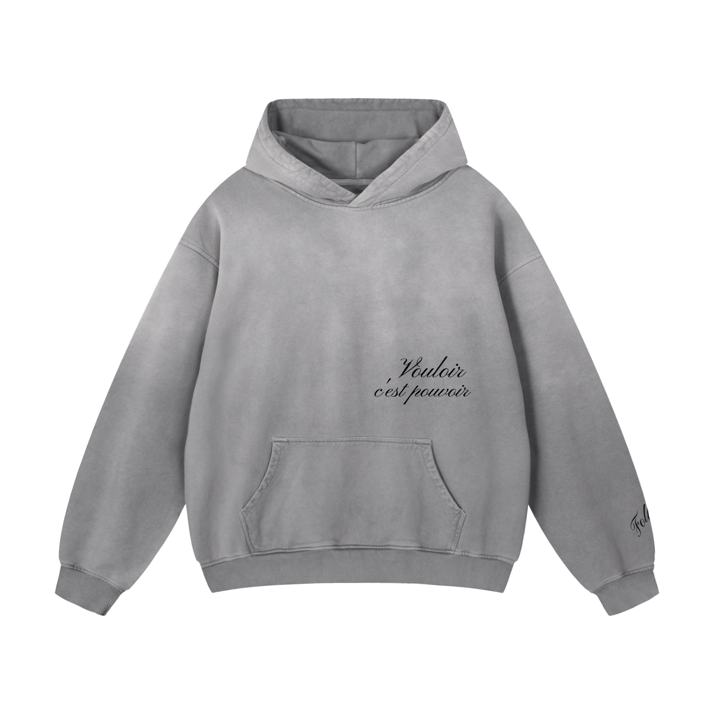 To Want Is To Be Able Sunfaded Hoodie