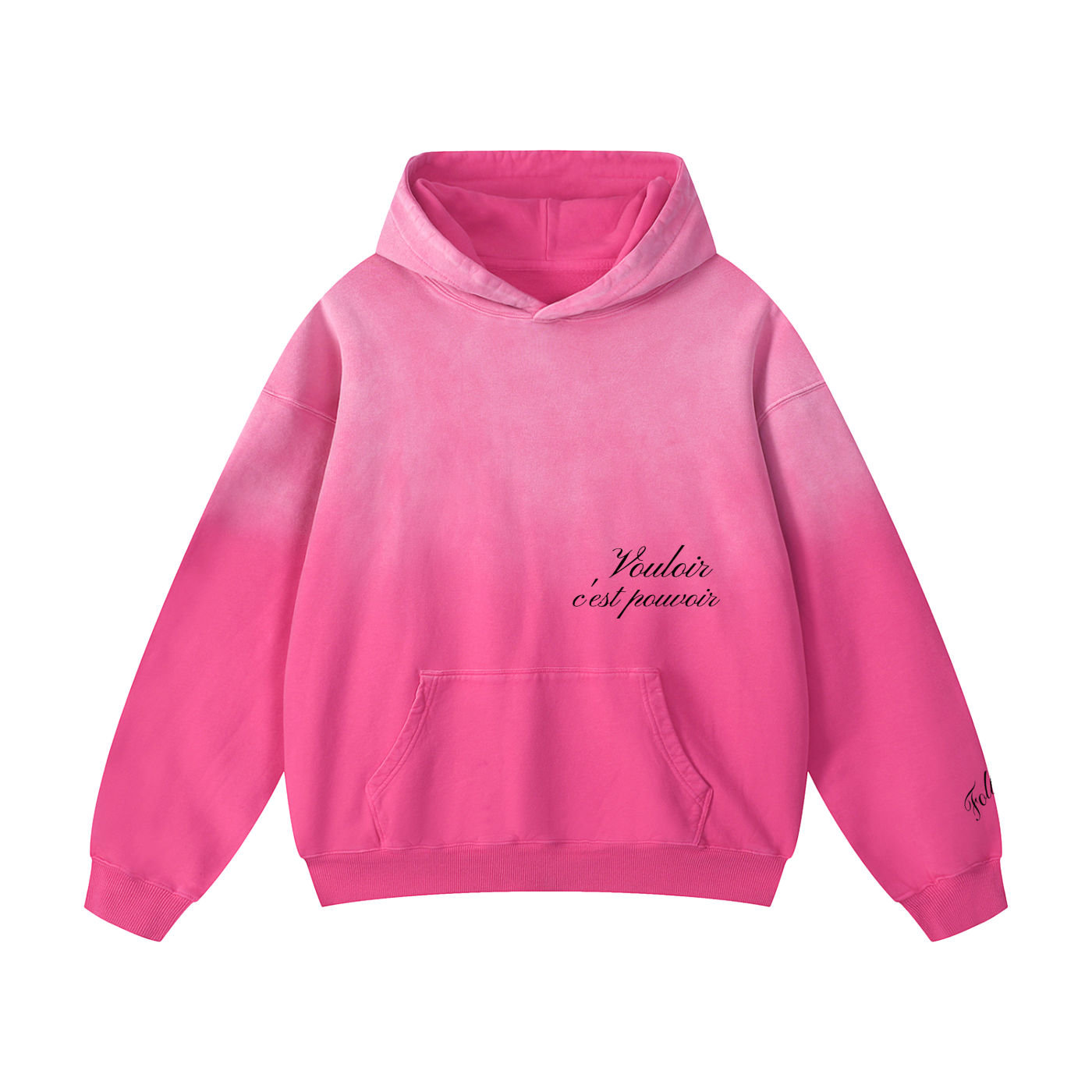 To Want Is To Be Able Sunfaded Hoodie