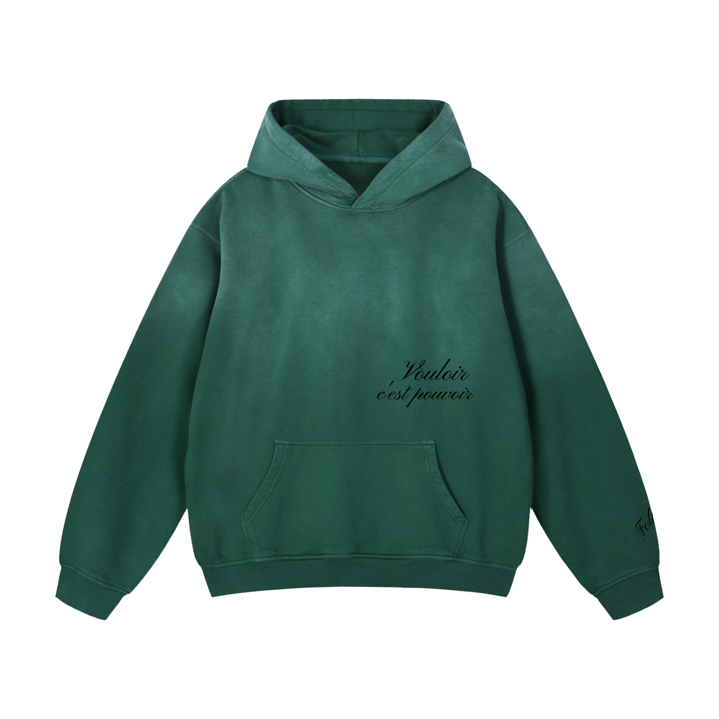 To Want Is To Be Able Sunfaded Hoodie